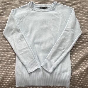 French Connection Soft Sky Blue Crew Neck Sweater